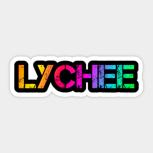 Lychee Sticker